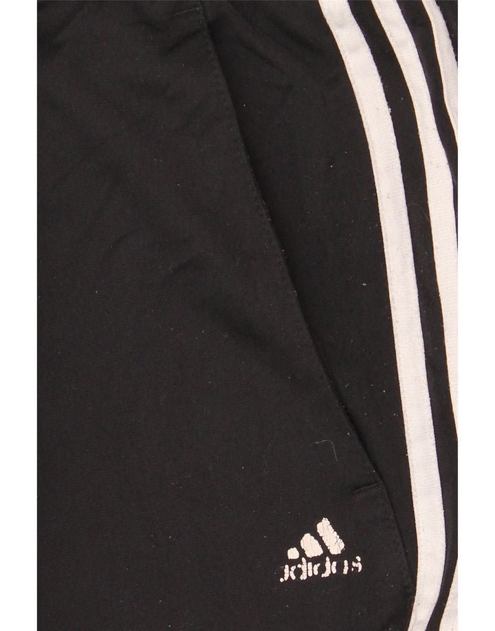 Adidas Pantalones de chándal para hombre UK 36/38 Small Negro Poliéster
