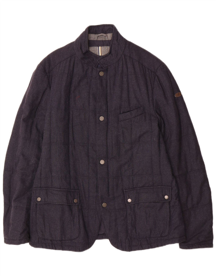 Brooksfield Chaqueta acolchada para hombre UK 42 XL Azul marino