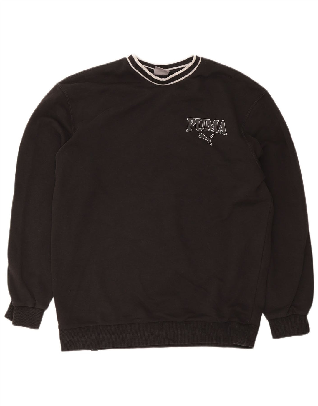 Puma Sudadera Gráfica Jumper Medium Black Sports |
