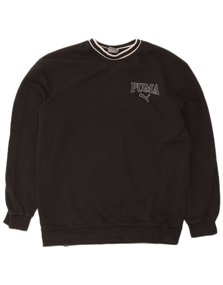 Puma Sudadera Gráfica Jumper Medium Black Sports |