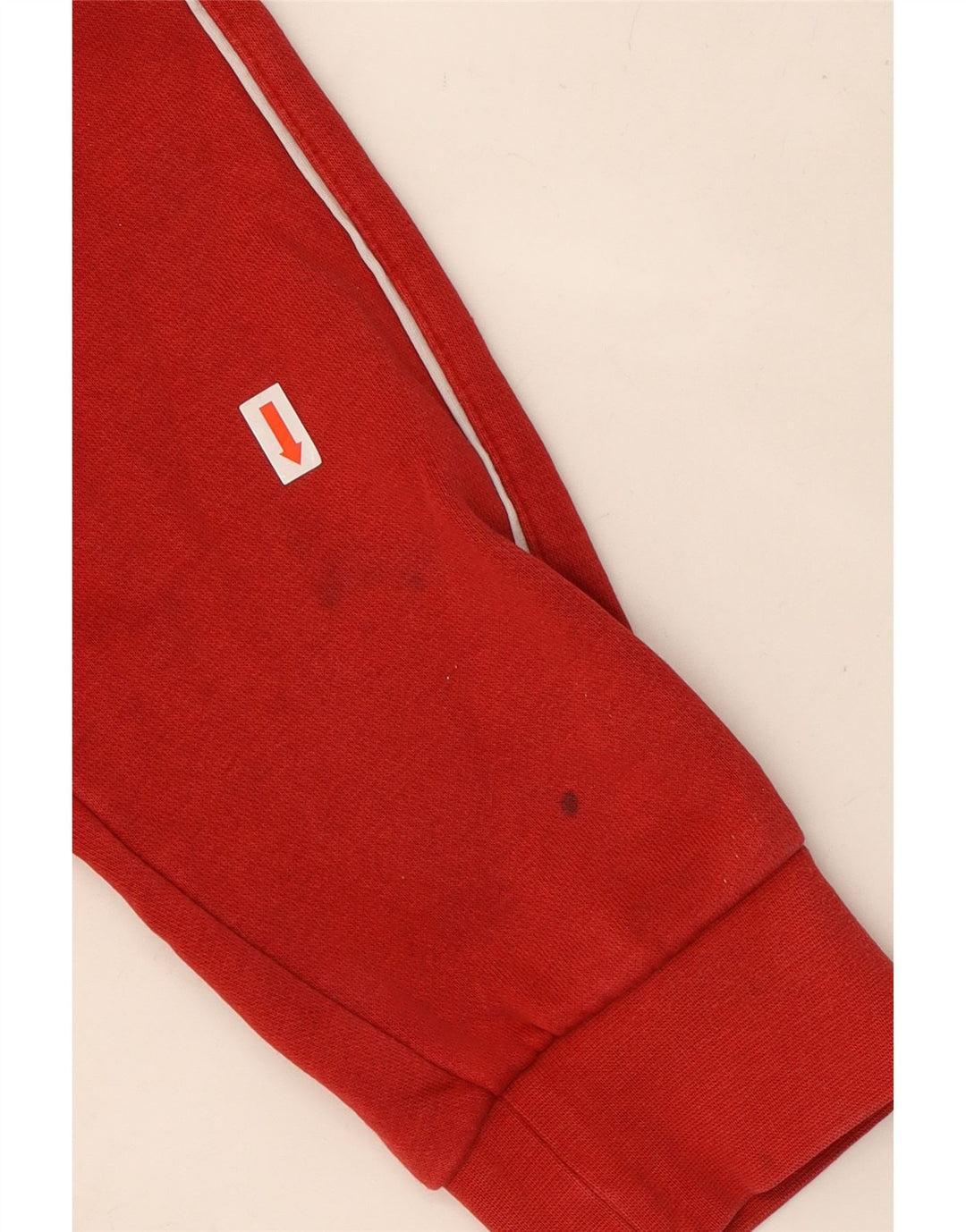 ADIDAS Hombre Sudadera con capucha Jumper Medium Rojo Algodón