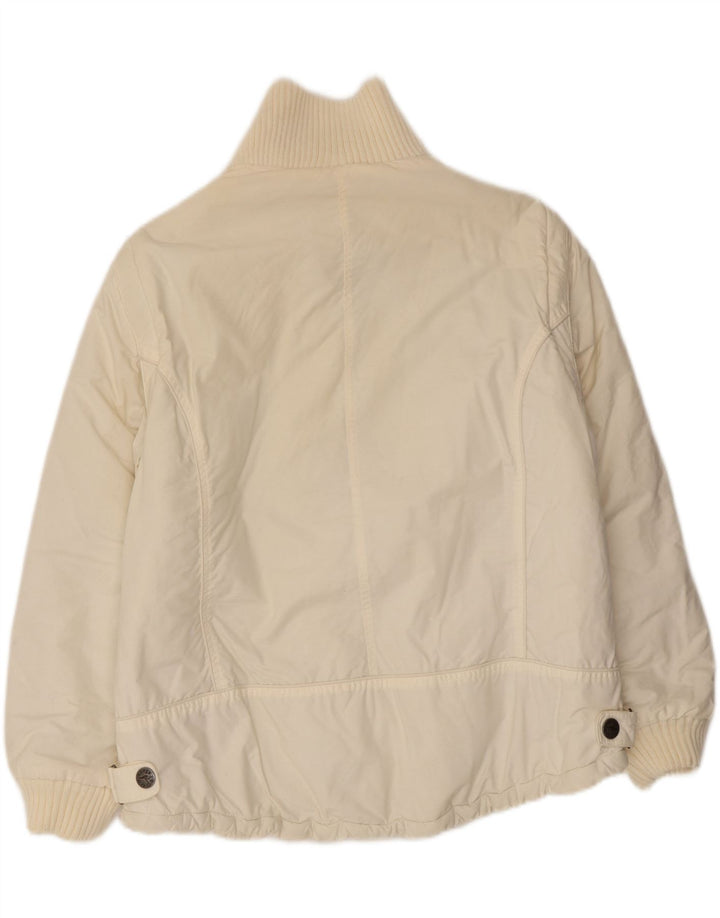 KANGAROOS Chaqueta Acolchada Mujer UK 40 XL Algodón Blanco