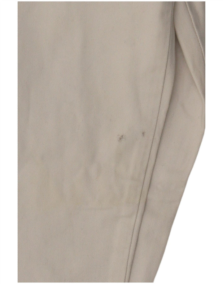 MAVERICK Pantalón cargo recto para hombre W36 L30 Algodón blanco