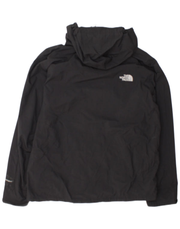 The North Face Chaqueta cortavientos con capucha para hombre UK 38 Medium Black Nylon
