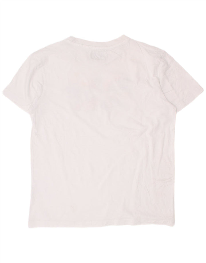 Kappa Camiseta gráfica para niños 11-12 años Blanco