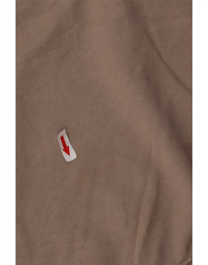 Zara Hombre Sudadera Jumper Algodón Beige Medio