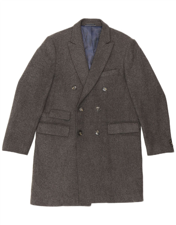Gant Abrigo cruzado para hombre UK 40 Large Lana gris