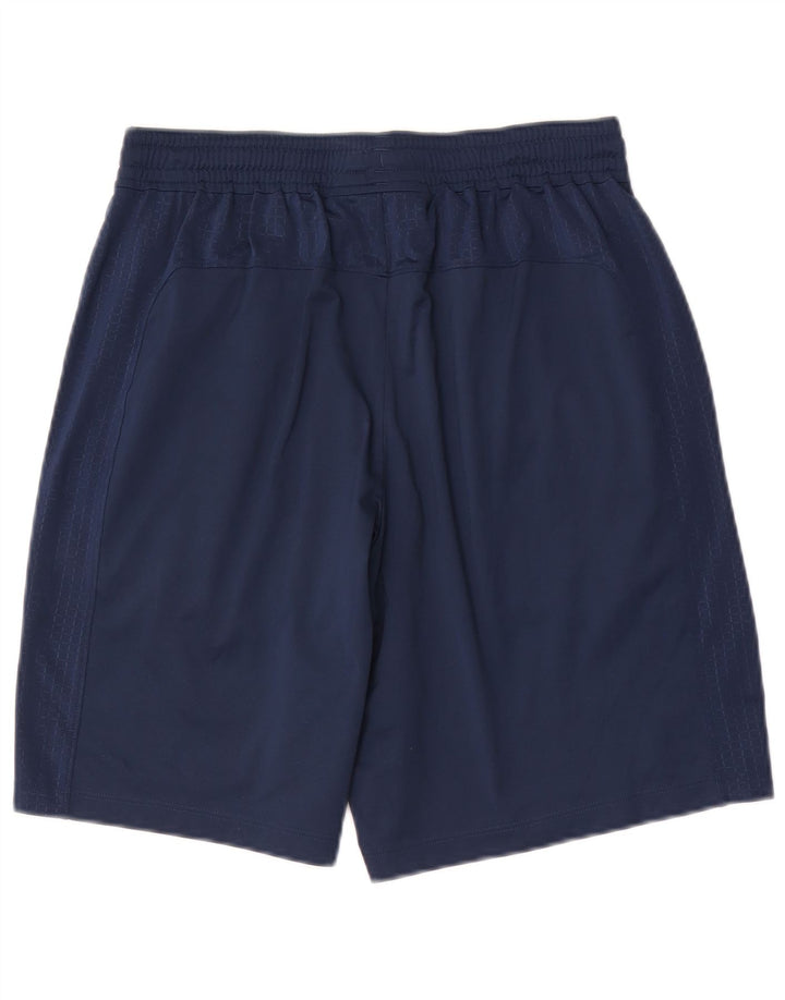 Pantalones cortos deportivos Under Armour Heat Gear para hombre, tamaño mediano, azul marino