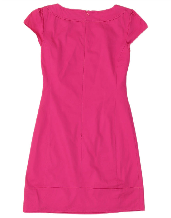 OASIS Vestido tubo para mujer UK 8 Pequeño Algodón rosa