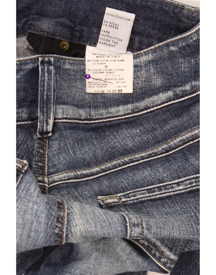 Vaqueros Bootcut Mujer Diesel W27 L29 Algodón Azul