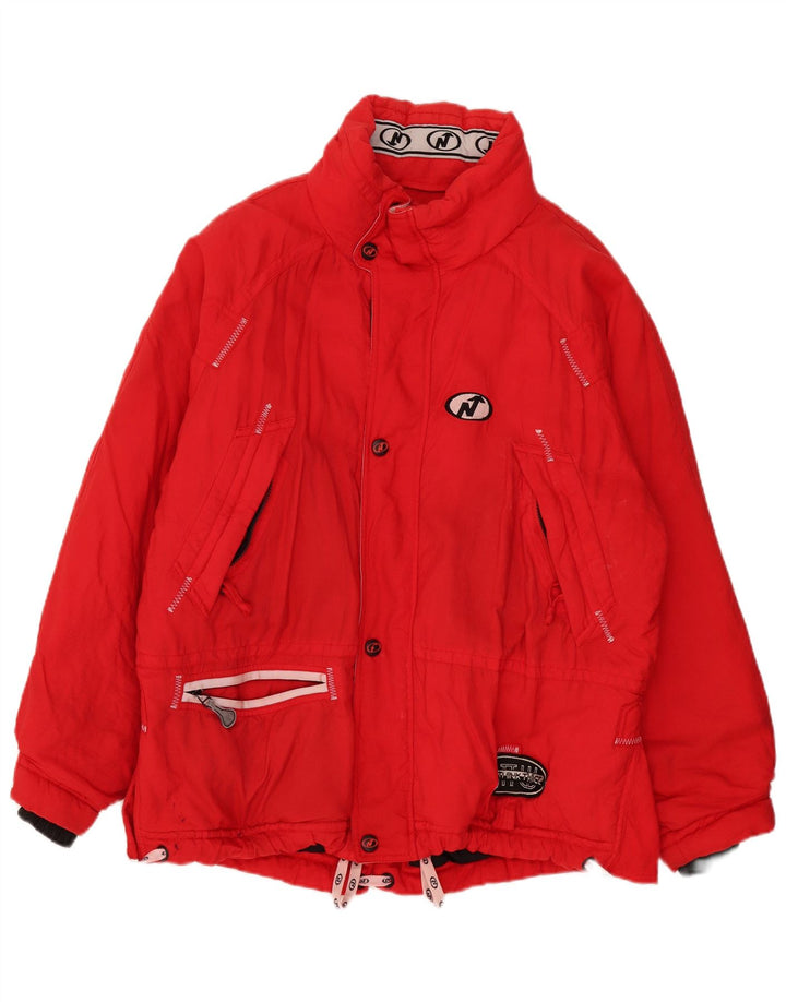 Nordica Chaqueta de esquí gráfica para hombre Reino Unido 40 Grande Poliamida roja