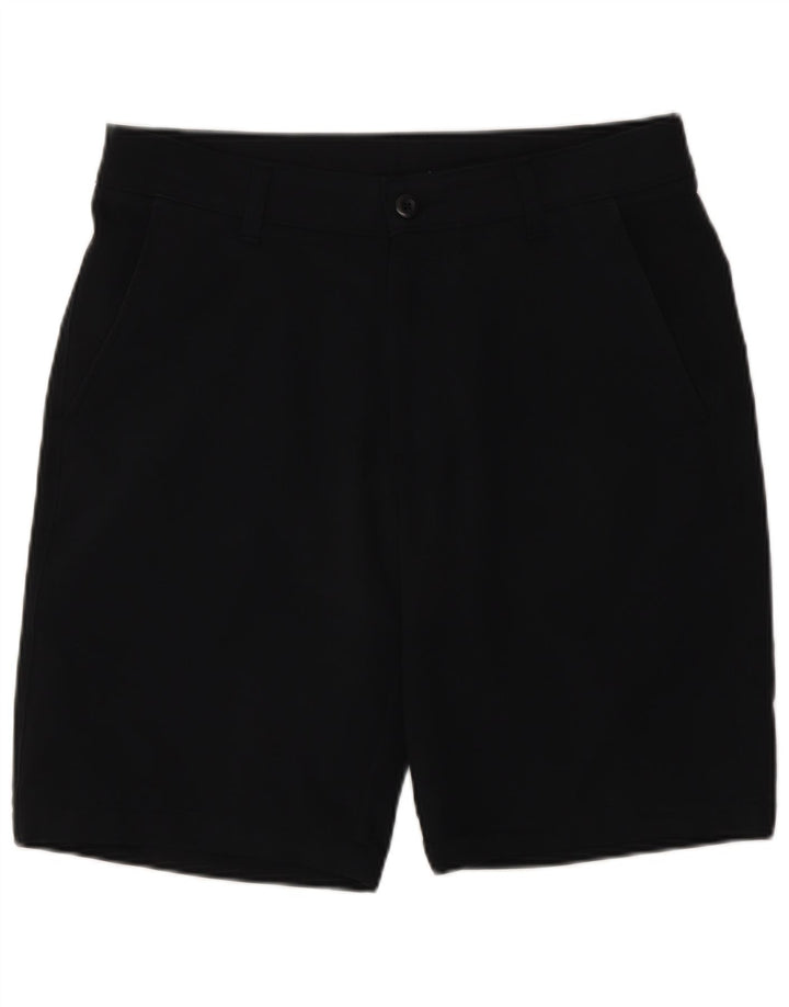 Under Armour Pantalones cortos chinos para hombre W32 Poliéster negro mediano