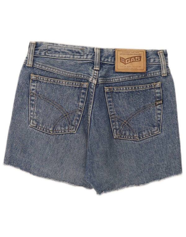 Shorts Vaqueros Mujer Gas W28 Algodón Azul Medio