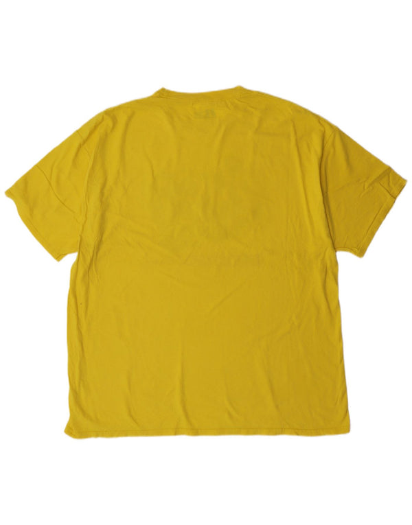 Russell Athletic Camiseta gráfica para hombre Top 2XL Amarillo