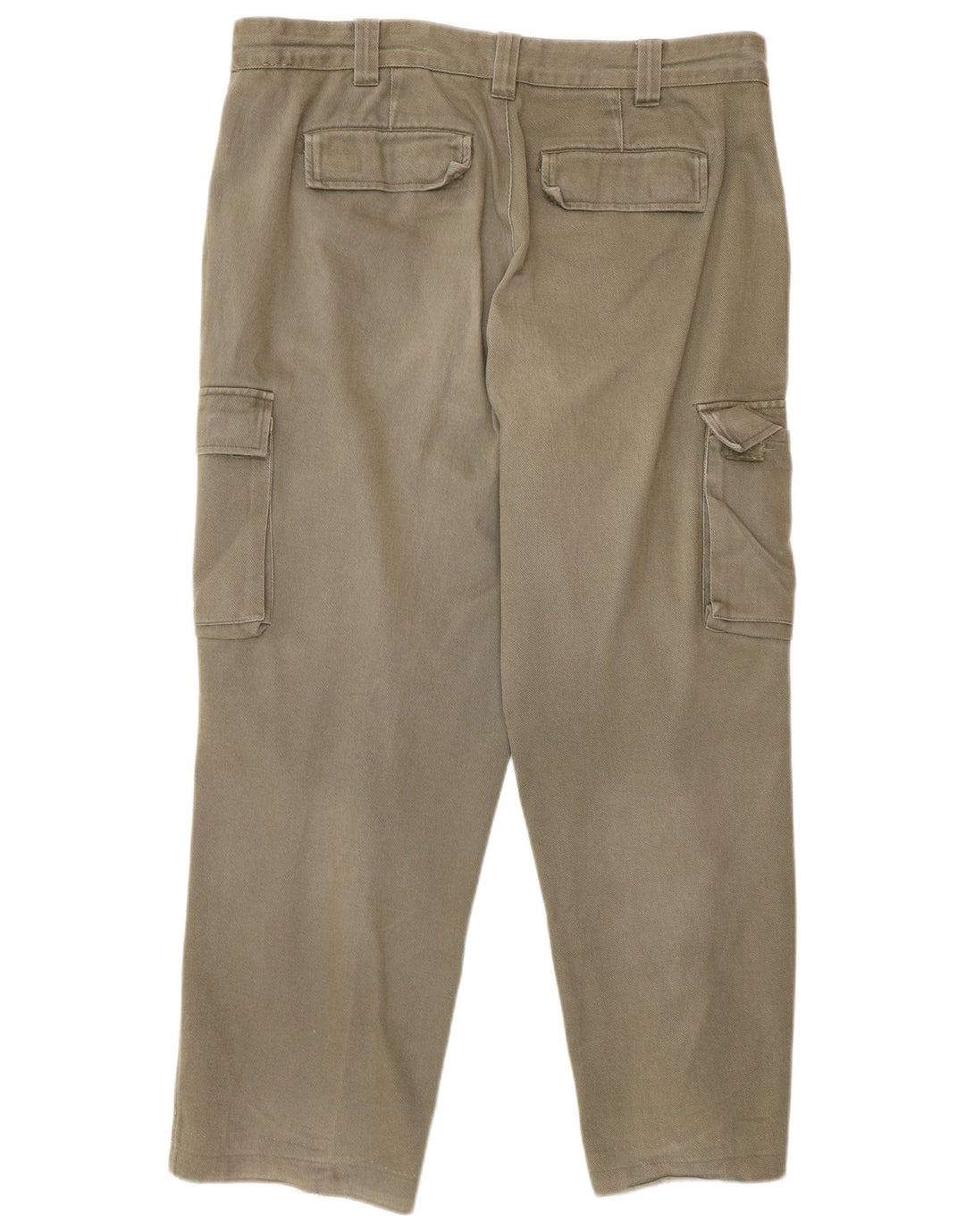 Timberland Pantalón cargo recto para hombre W36 L27 Algodón beige