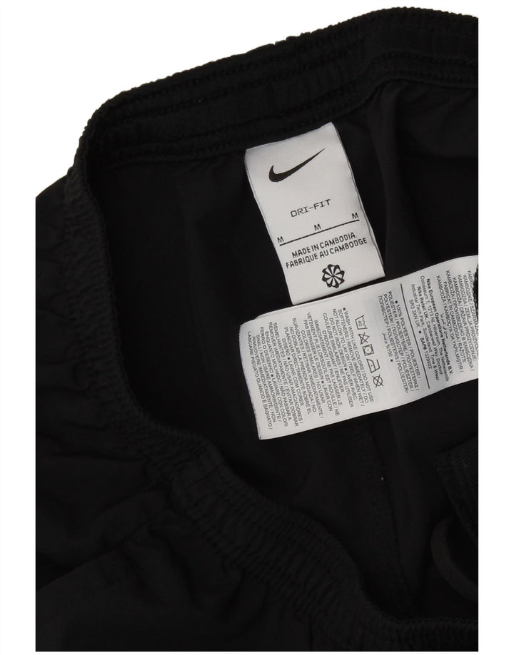 Nike Pantalones cortos deportivos Dri Fit Graphic para hombre Poliéster color block mediano negro