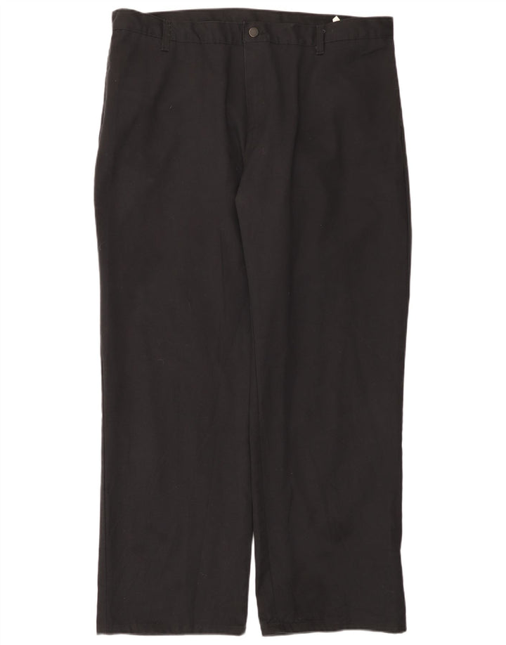 Dickies Pantalón chino regular para hombre W40 L32 Poliéster negro