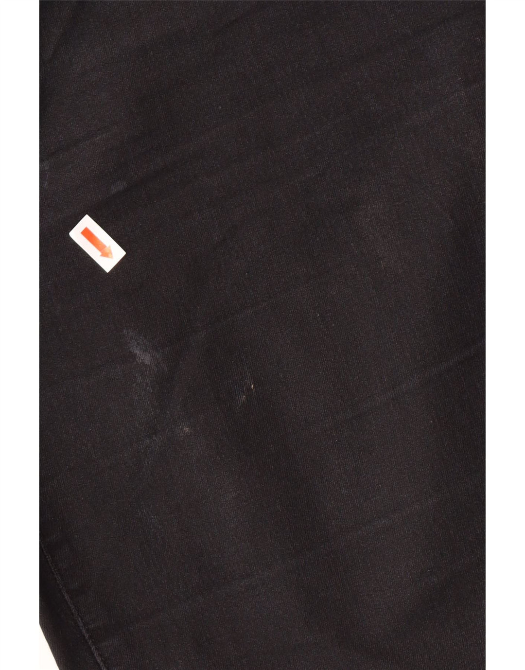 ARMANI Vaqueros Cónicos Mujer W29 L27 Algodón Negro