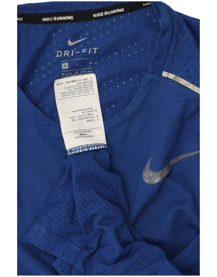 Camiseta NIKE Hombre Dri Fit Top Poliéster Azul Medio