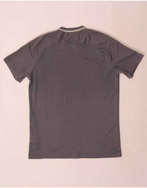 Camiseta Nike Dri Fit para hombre Top grande gris color block Poliéster