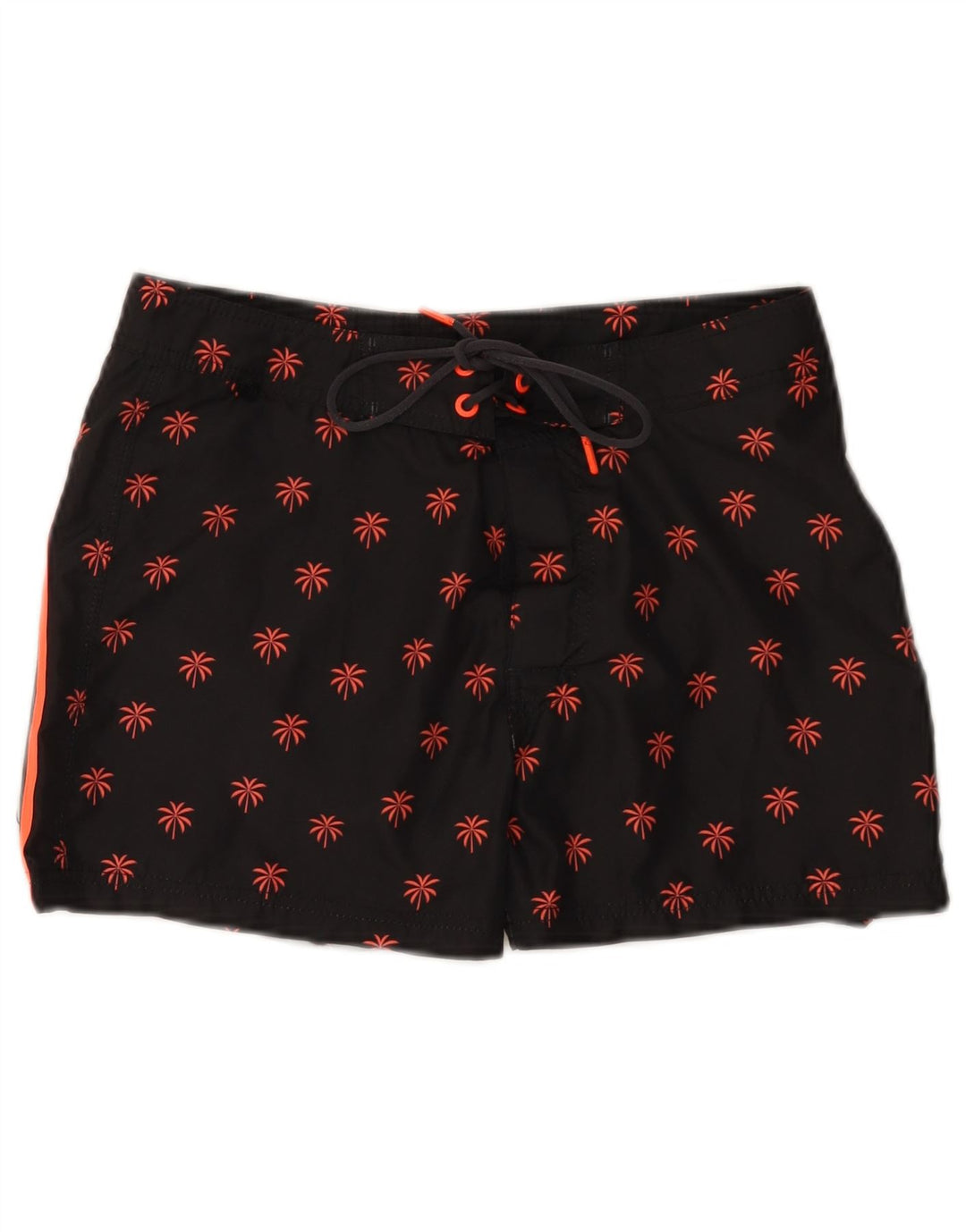 Bañador Sundek Hombre Poliéster Floral Negro Mediano