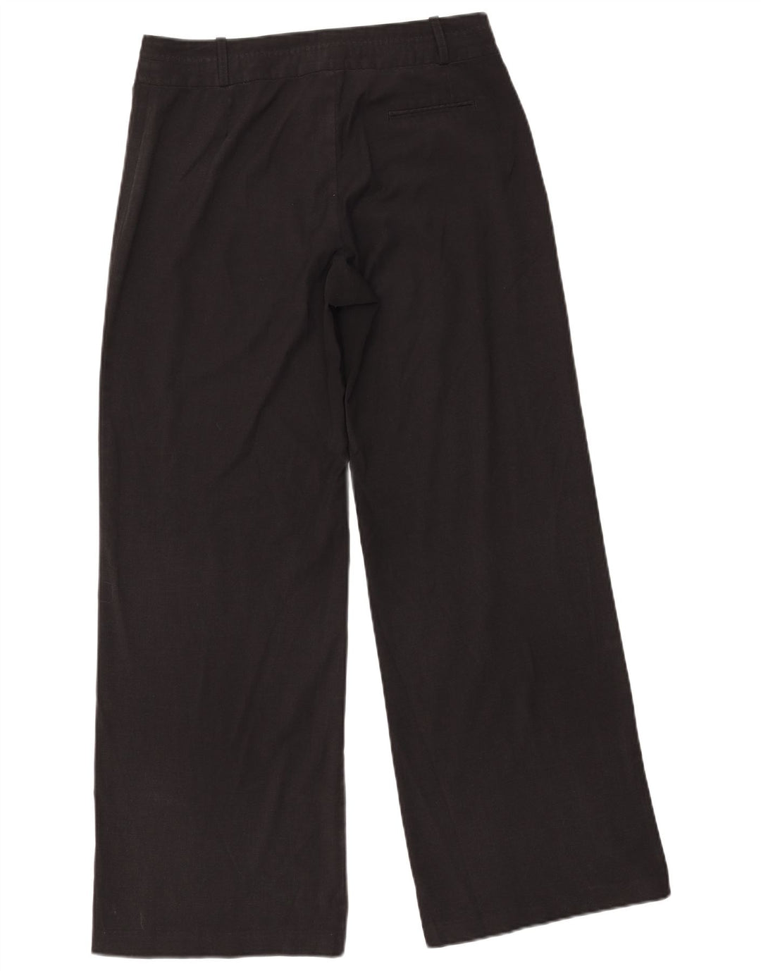 Laura Ashley Pantalones Casuales para Mujer UK 12 Medium W30 L31 Poliéster Negro