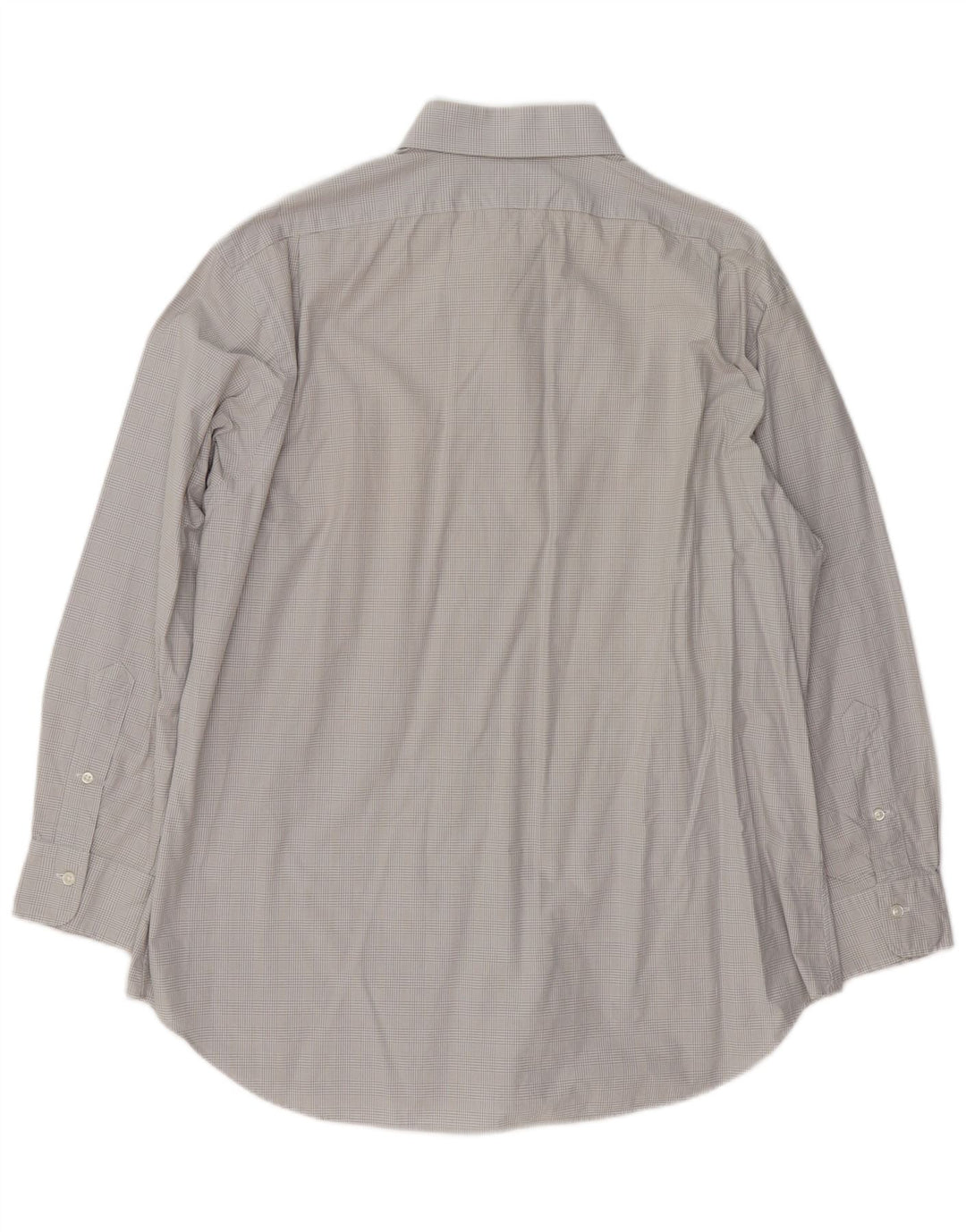 POLO RALPH LAUREN Camisa Hombre Talla 17 XL Algodón Cuadros Gris