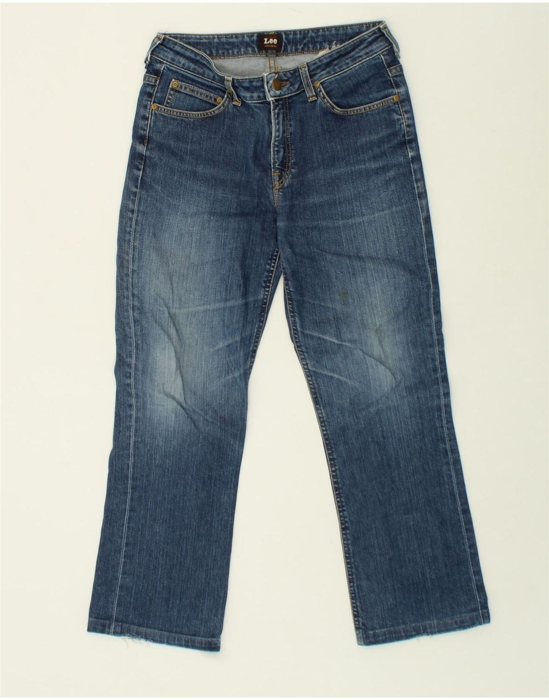 LEE Womens Bootcut Jeans W30 L26 Blue Vintage Lee and Second-Hand Lee from Messina Hembry 