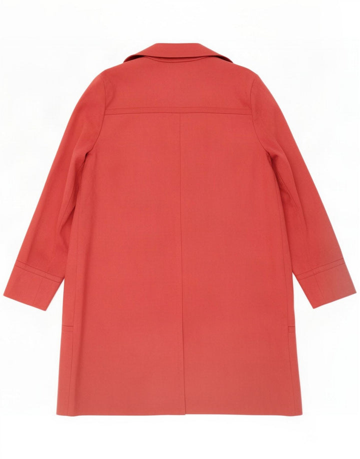 Chaqueta tipo blazer abierta larga de Zara para mujer UK 42 Large Pink Poliéster
