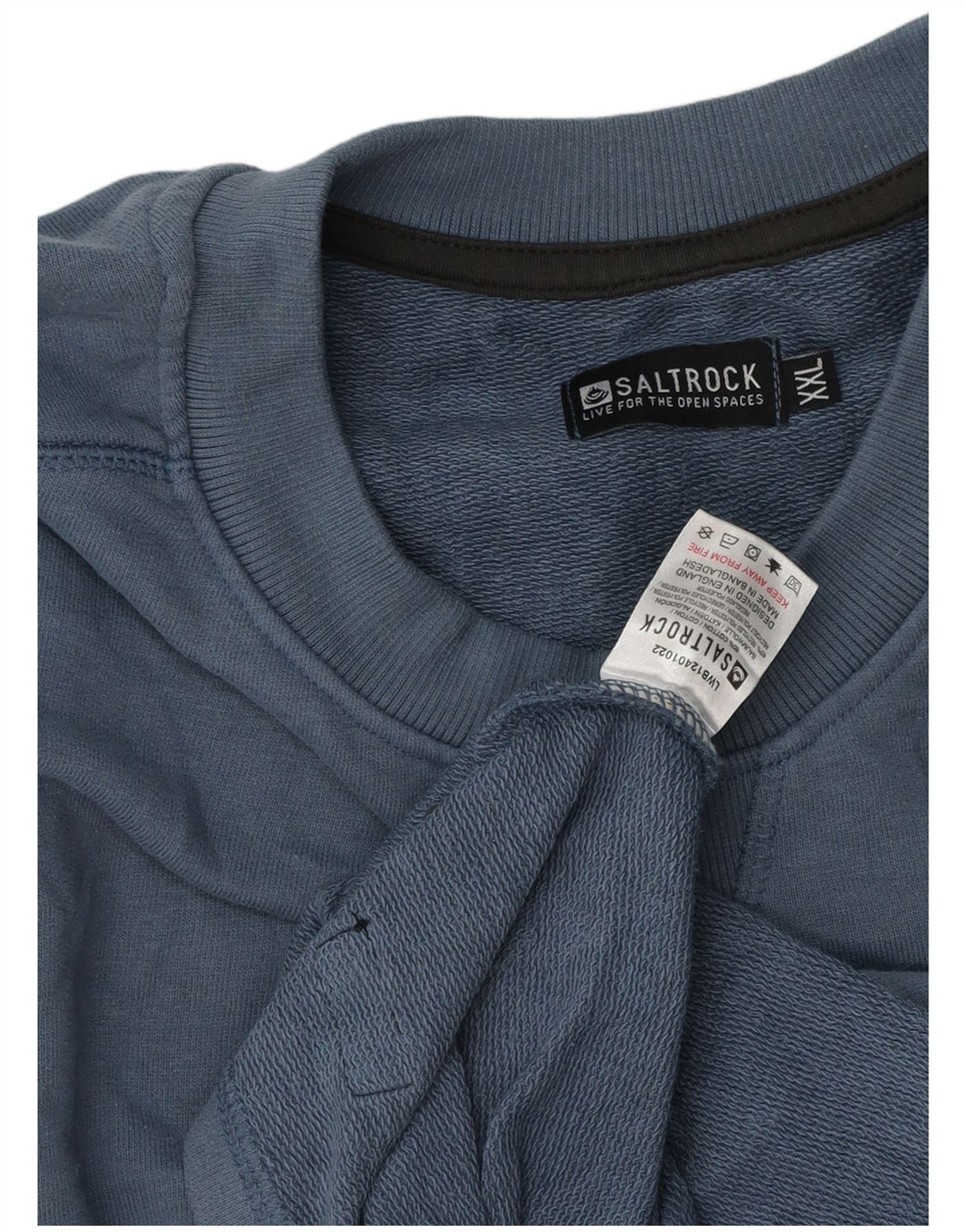 Saltrock Sudadera gráfica para hombre Jumper 2XL Algodón azul