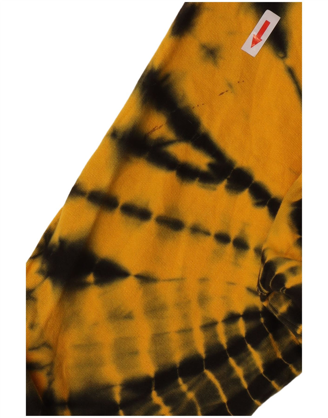 Dkny Sudadera con gráfico extragrande para mujer UK 10 Small Yellow Tie Dye