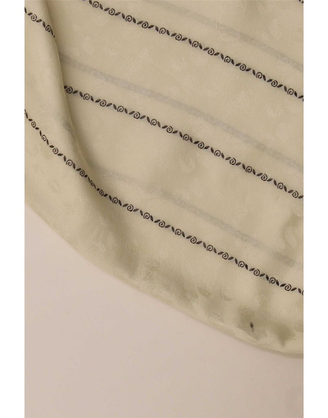 Camisa vintage para hombre grande a rayas beige
