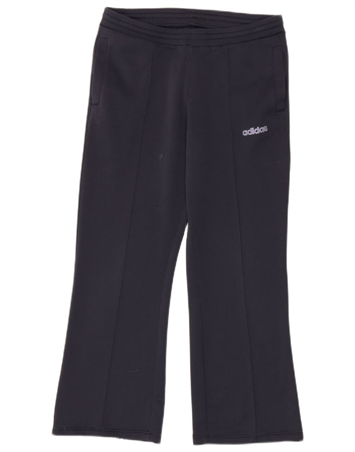 Adidas Pantalones de chándal para mujer UK 44 Medio Azul marino Poliéster