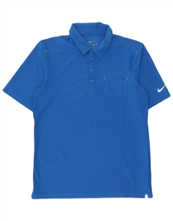 Nike Polo Dri Fit Hombre Poliéster Azul Medio