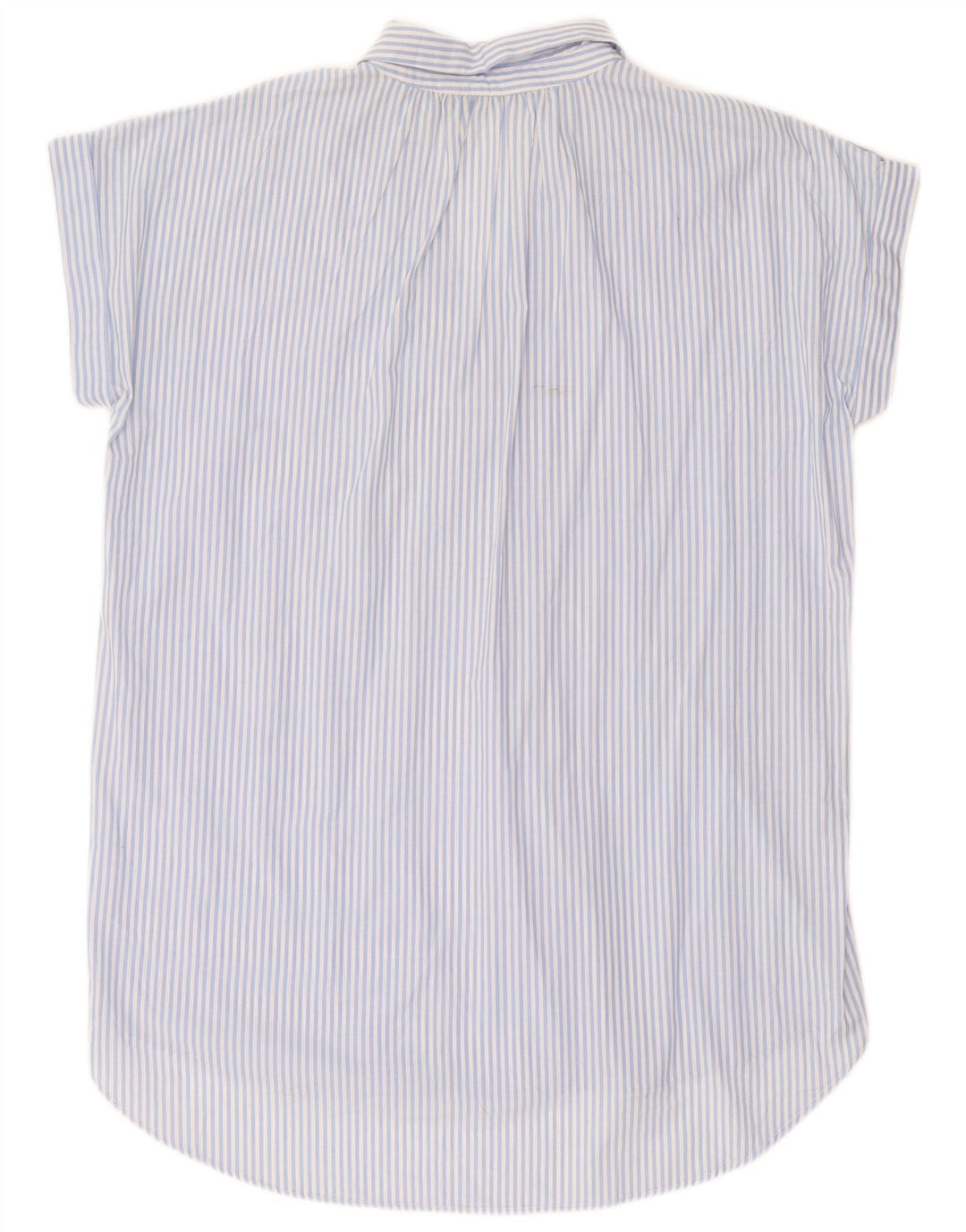Zara Vestido Túnica Extragrande para Mujer UK 44 Azul Medio Rayas Pintadas