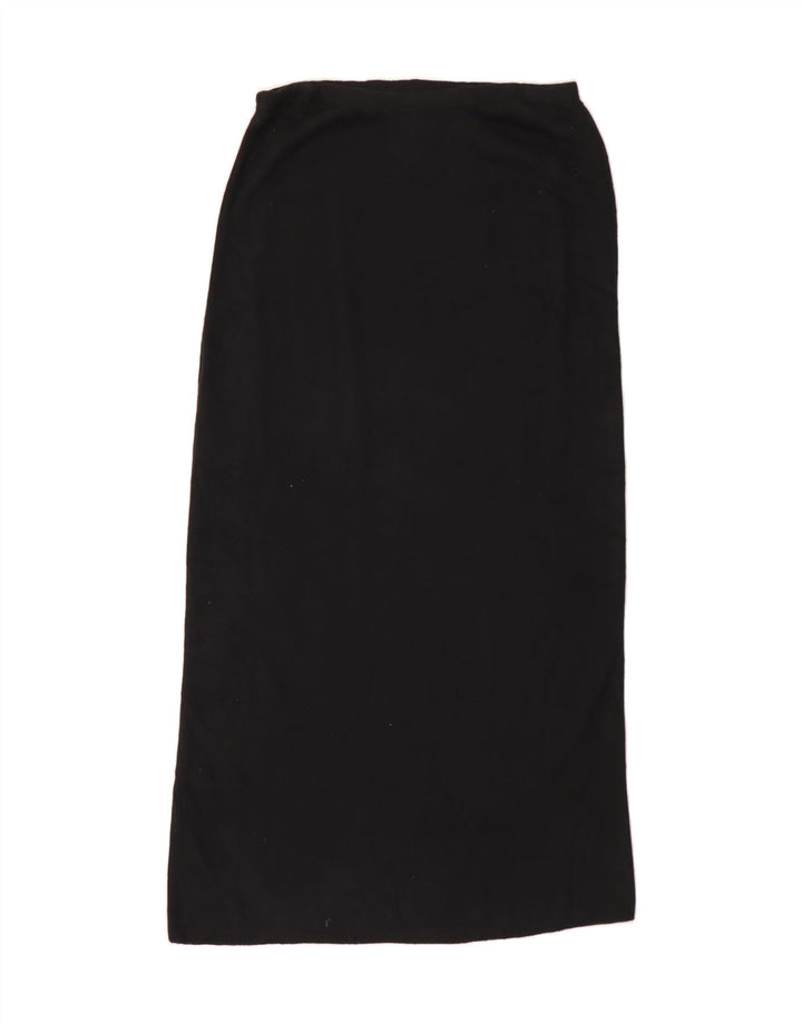 EDDIE BAUER Womens Maxi Skirt Large W34 Black Cotton Vintage Eddie Bauer and Second-Hand Eddie Bauer from Messina Hembry 
