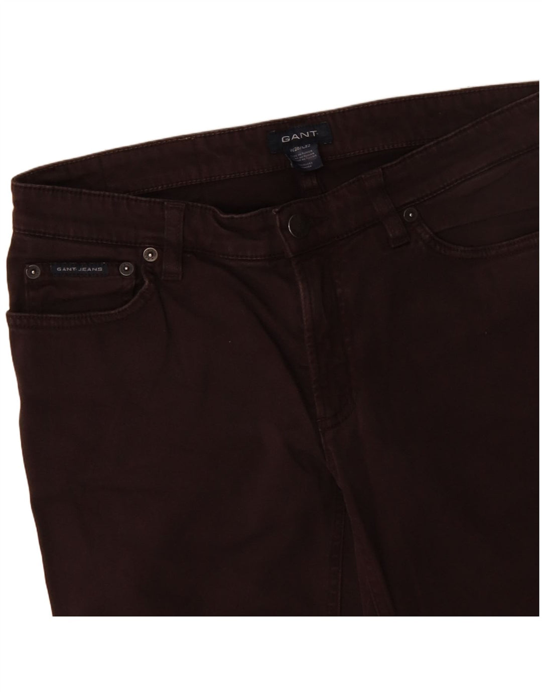 GANT Pantalón casual con corte bootcut para mujer W28 L29 Algodón marrón