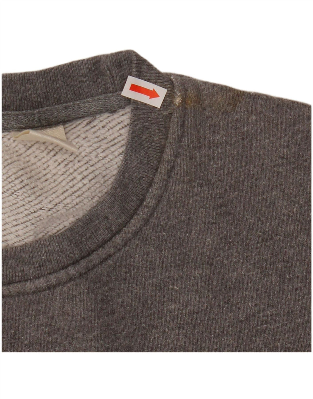 Levi's Hombre Sudadera Gráfica Jumper XL Algodón Gris