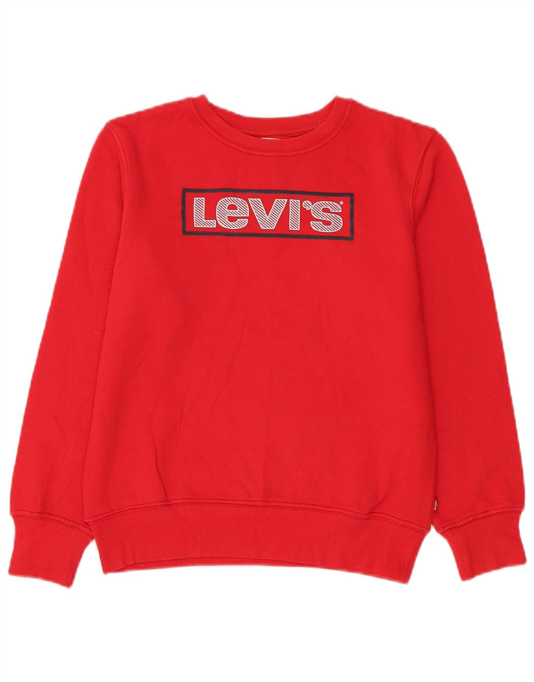 Levi's Boys Graphic Sudadera Jumper 15-16 Años Rojo Algodón