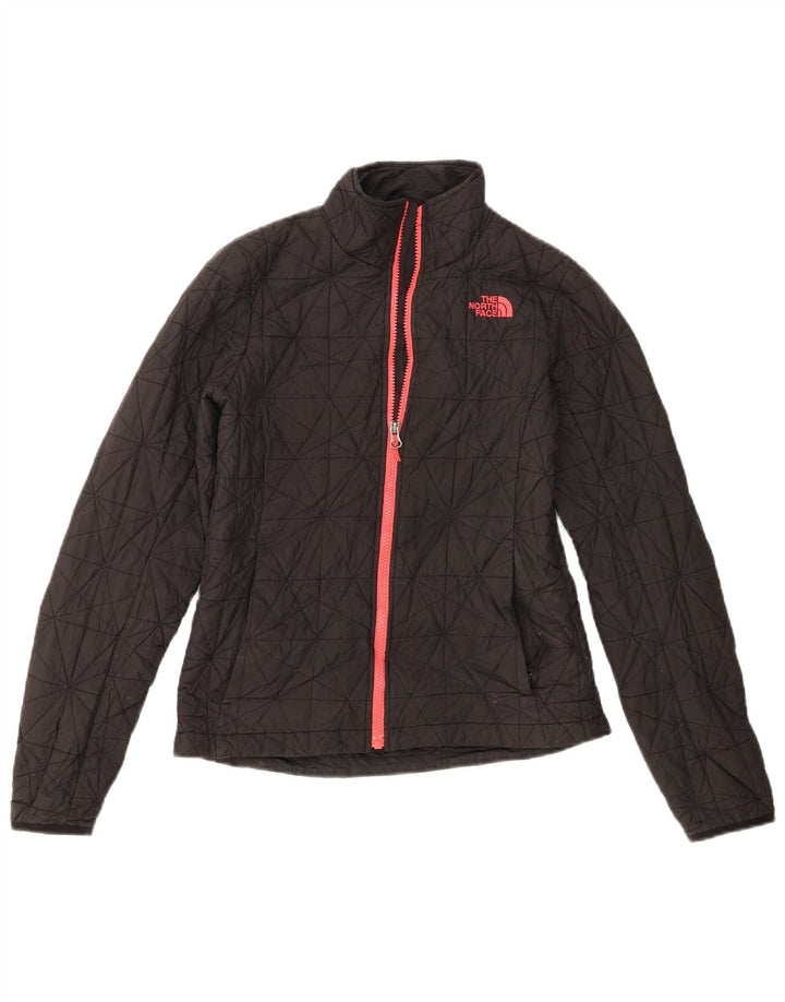 The North Face Chaqueta acolchada para mujer UK 10 Small Gris Poliéster