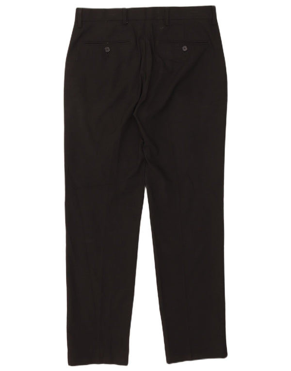 Marks & Spencer Pantalones chinos ajustados de corte entallado para mujer W32 L30 Negro