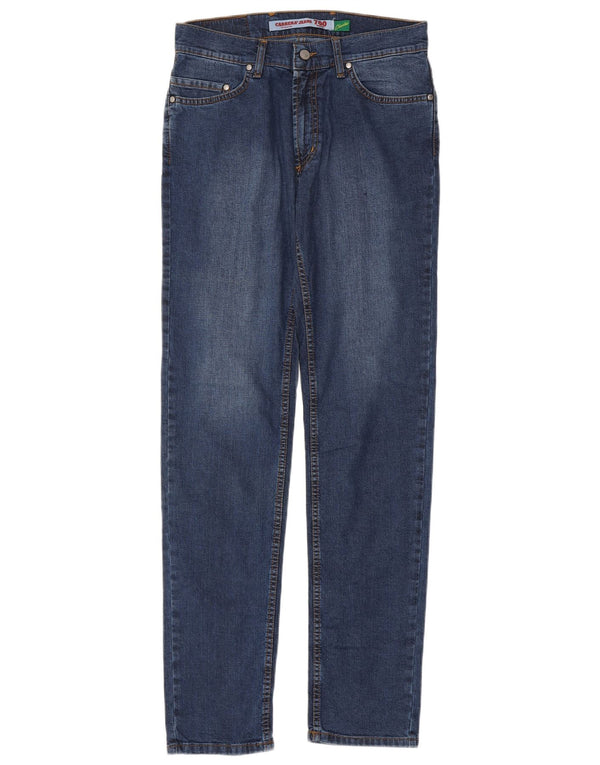 Carrera Jeans rectos de corte regular 700 para hombre W31 L33 Algodón azul