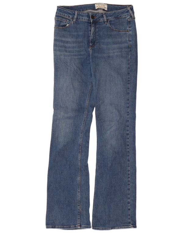 Vaqueros con corte bota Brooke para mujer de Fat Face UK 12 Medium W30 L31 Algodón azul