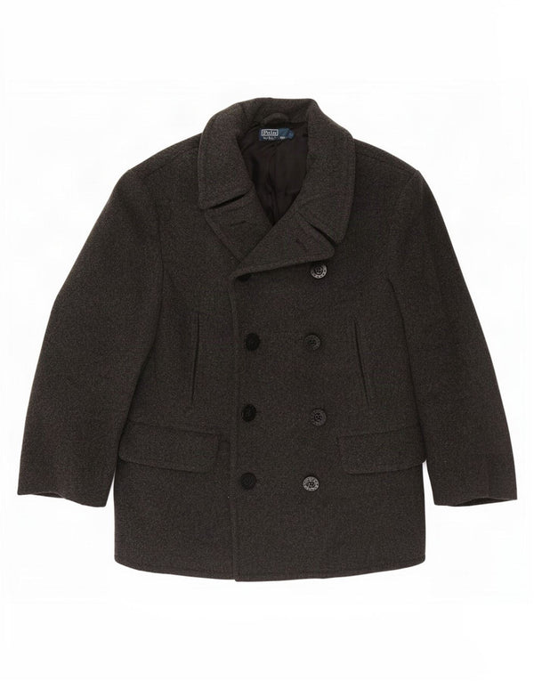 Polo Ralph Lauren - Chaquetón para hombre, talla 40, lana gris grande