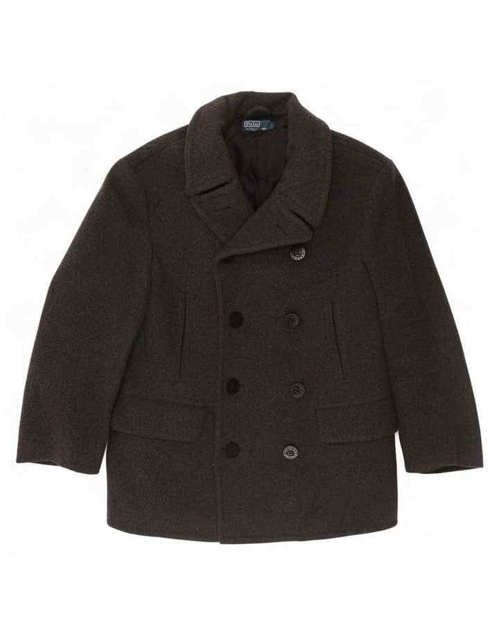 Polo Ralph Lauren - Chaquetón para hombre, talla 40, lana gris grande