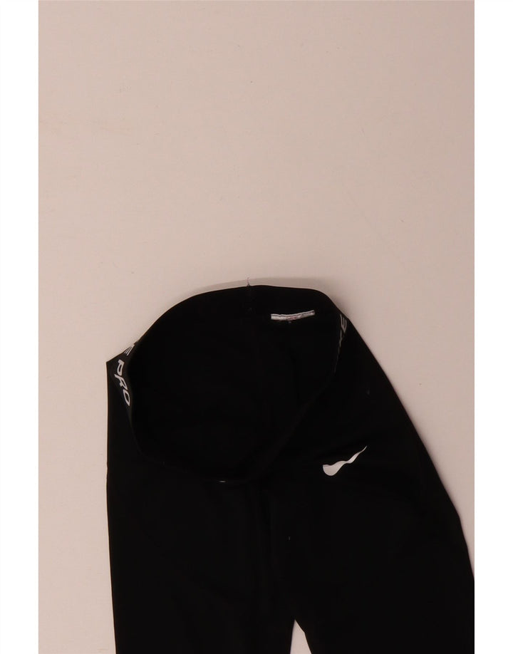 NIKE Leggings Capri Graphic para niñas 10-11 años Mediano Negro