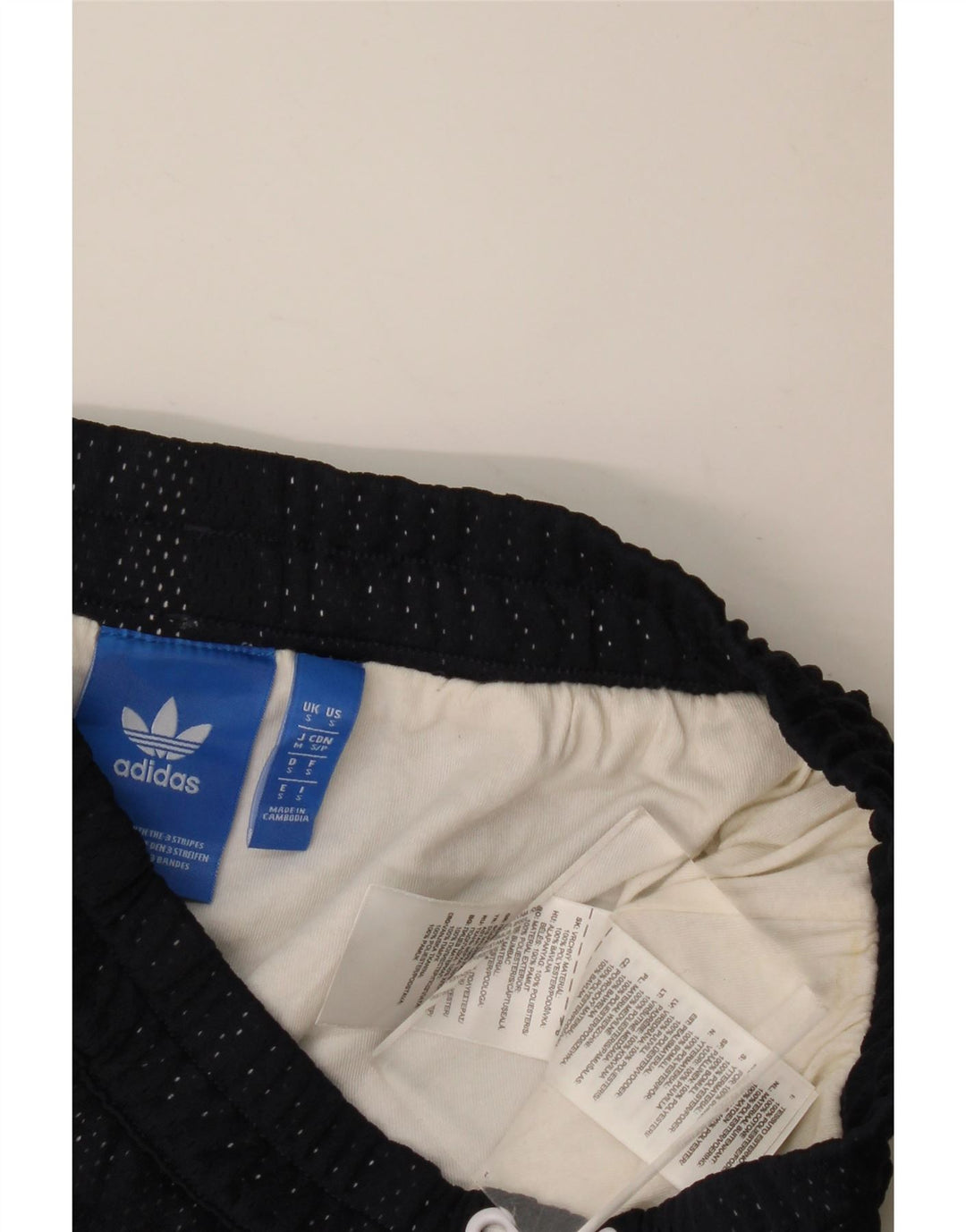 Adidas Pantalones cortos deportivos para hombre Small Azul marino Poliéster