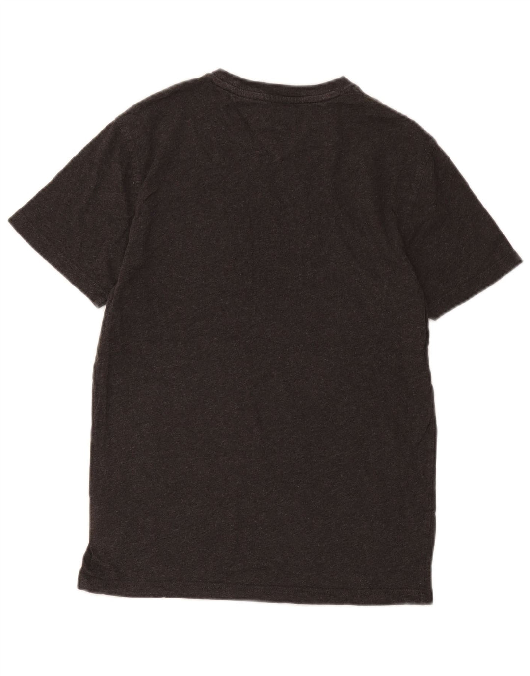 Tommy Hilfiger - Camiseta para hombre, talla pequeña, algodón gris