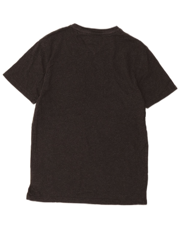 Tommy Hilfiger - Camiseta para hombre, talla pequeña, algodón gris