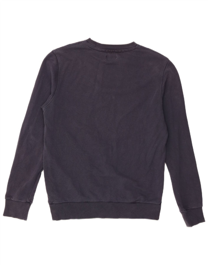 North Sails Hombre Sudadera Gráfica Jumper Medium Azul Marino Algodón